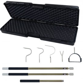 Professionele reptielenvangset – complete set met verwisselbare haken